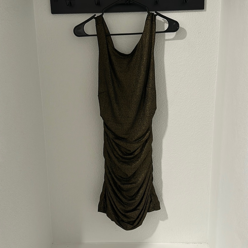 Filtre gold/black dress, Size M, great condition